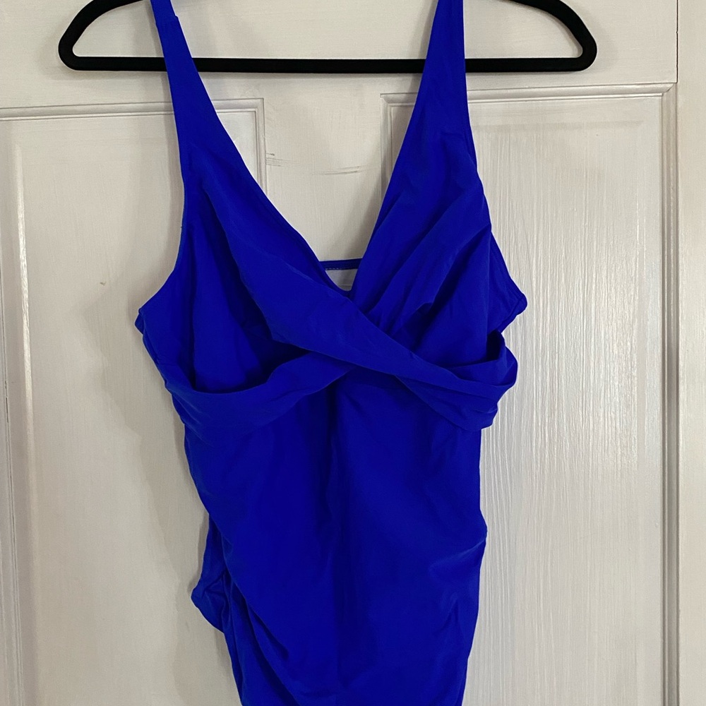 NWOT - Vibrant Women’s Blue XL One Piece Swimsuit